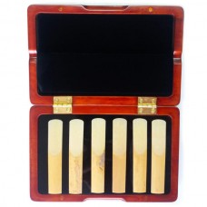 Rigotti Wooden Clarinet Reed Case - 6 Reeds